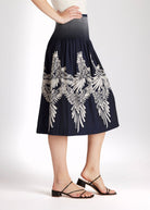 One Size Rock LONGERO - S aus Baumwollmix in Midi - Länge mit Gummibund - FOX'S - Fashion