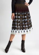 One Size Rock LONGERO-W aus Baumwoll-Mix in Midi-Länge mit Gummibund - FOX'S-Fashion