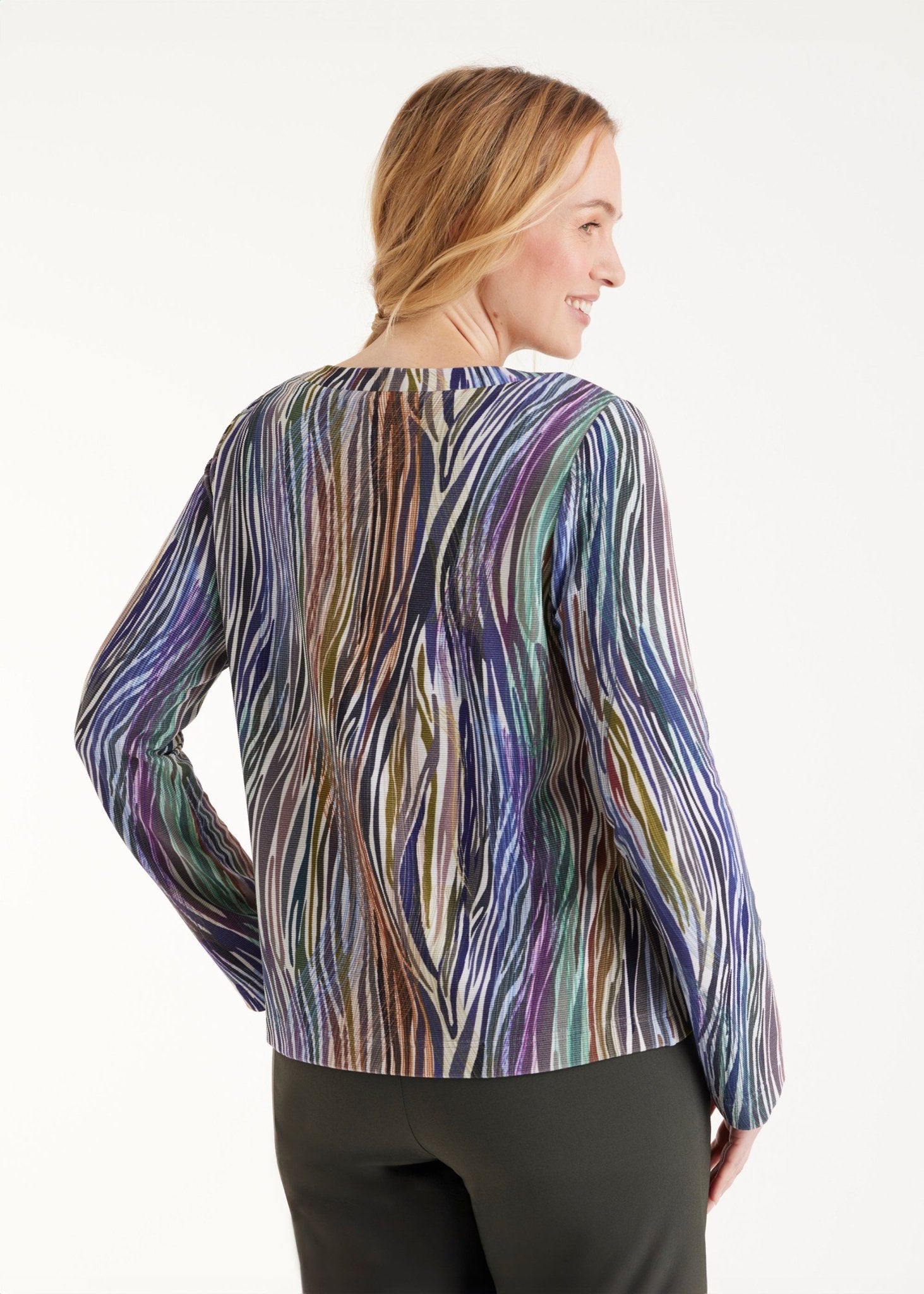 Pullover APULO aus Viskose mit U - Boot - Ausschnitt - FOX'S - Fashion