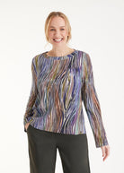 Pullover APULO aus Viskose mit U - Boot - Ausschnitt - FOX'S - Fashion