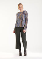 Pullover APULO aus Viskose mit U - Boot - Ausschnitt - FOX'S - Fashion
