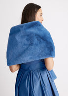 Rechteckige Stola TESTOLA aus Kunstfell - FOX'S-Fashion