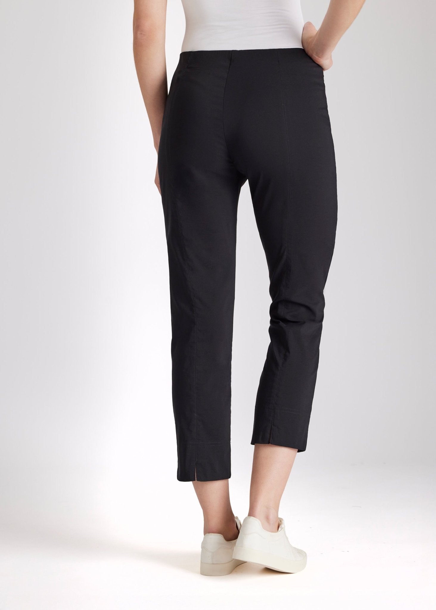 Schmale 7/8 - Hose MESSINI aus Baumwollmix mit Stretch - FOX'S - Fashion