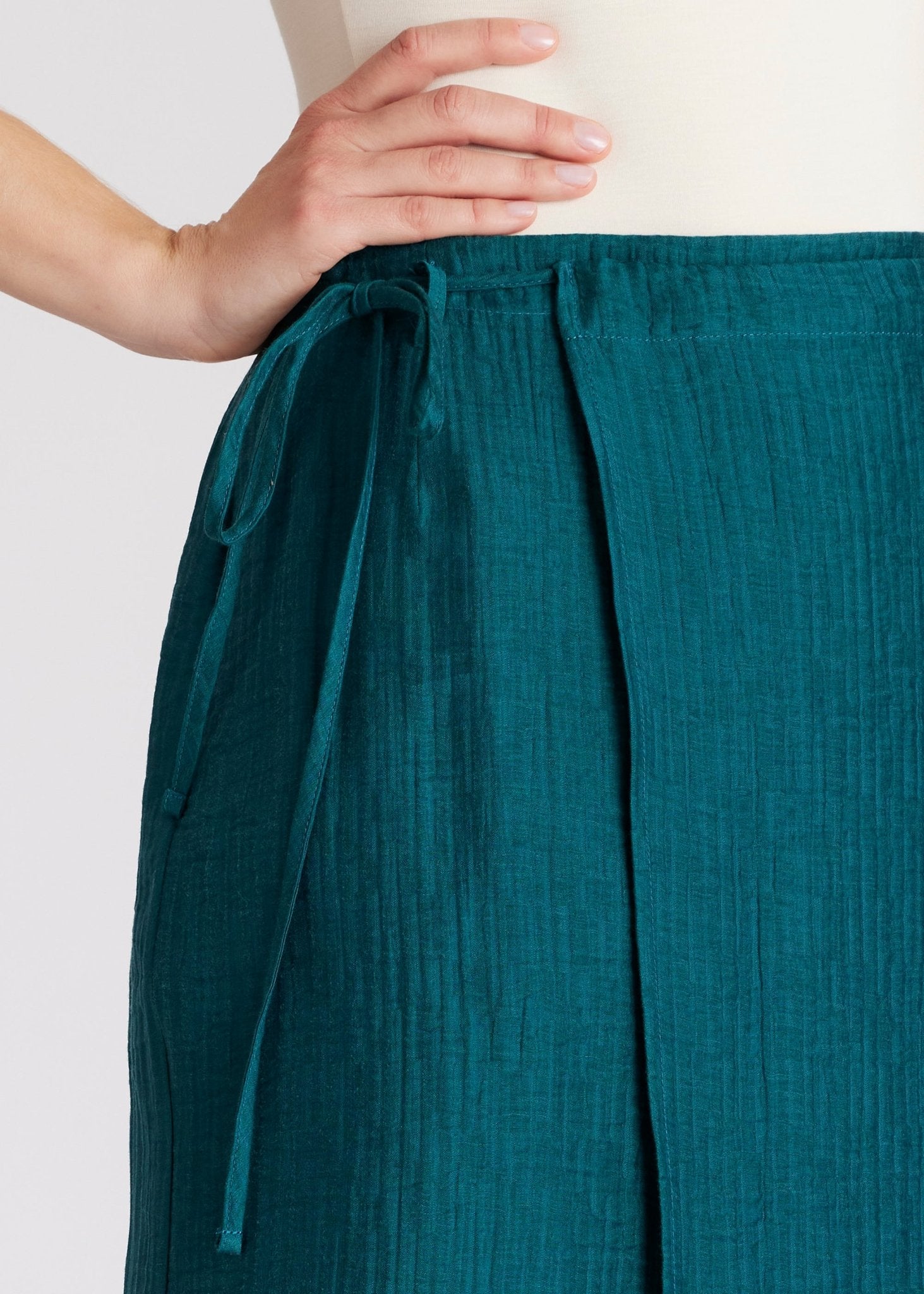 Schmaler Midi - Rock NAWIKORO aus Viskose - Lyocell - Mix - FOX'S - Fashion