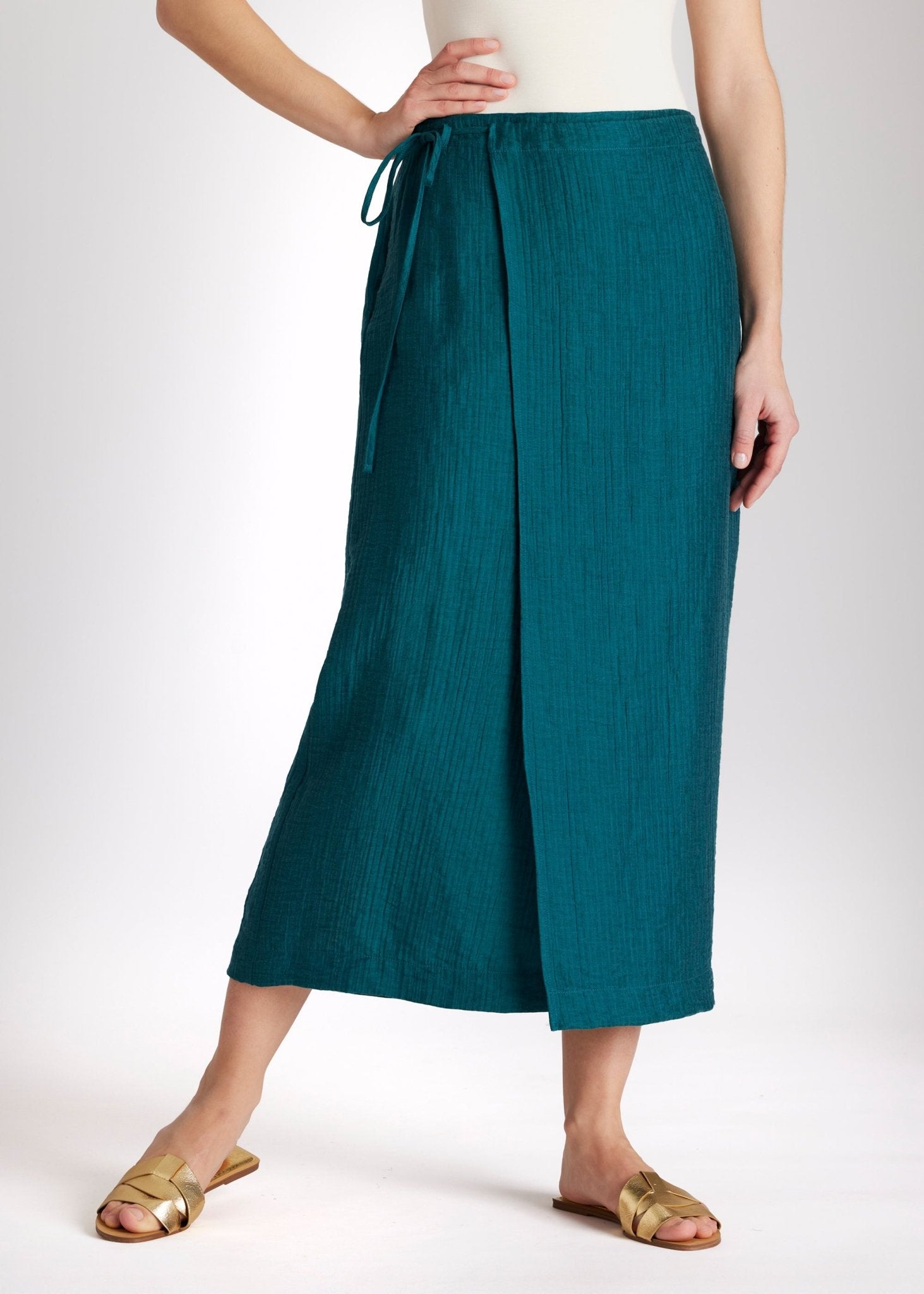 Schmaler Midi - Rock NAWIKORO aus Viskose - Lyocell - Mix - FOX'S - Fashion