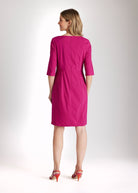 Schmales Etuikleid MYKUDO aus Baumwollmix mit Stretch - FOX'S - Fashion