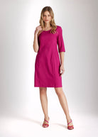 Schmales Etuikleid MYKUDO aus Baumwollmix mit Stretch - FOX'S - Fashion