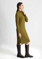 Schmales Kleid PANOLI aus Viskose-Mix mit Stretch - FOX'S-Fashion