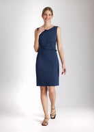 Schmales, kurzes Etuikleid MIJUKAI aus Baumwollmix - FOX'S - Fashion