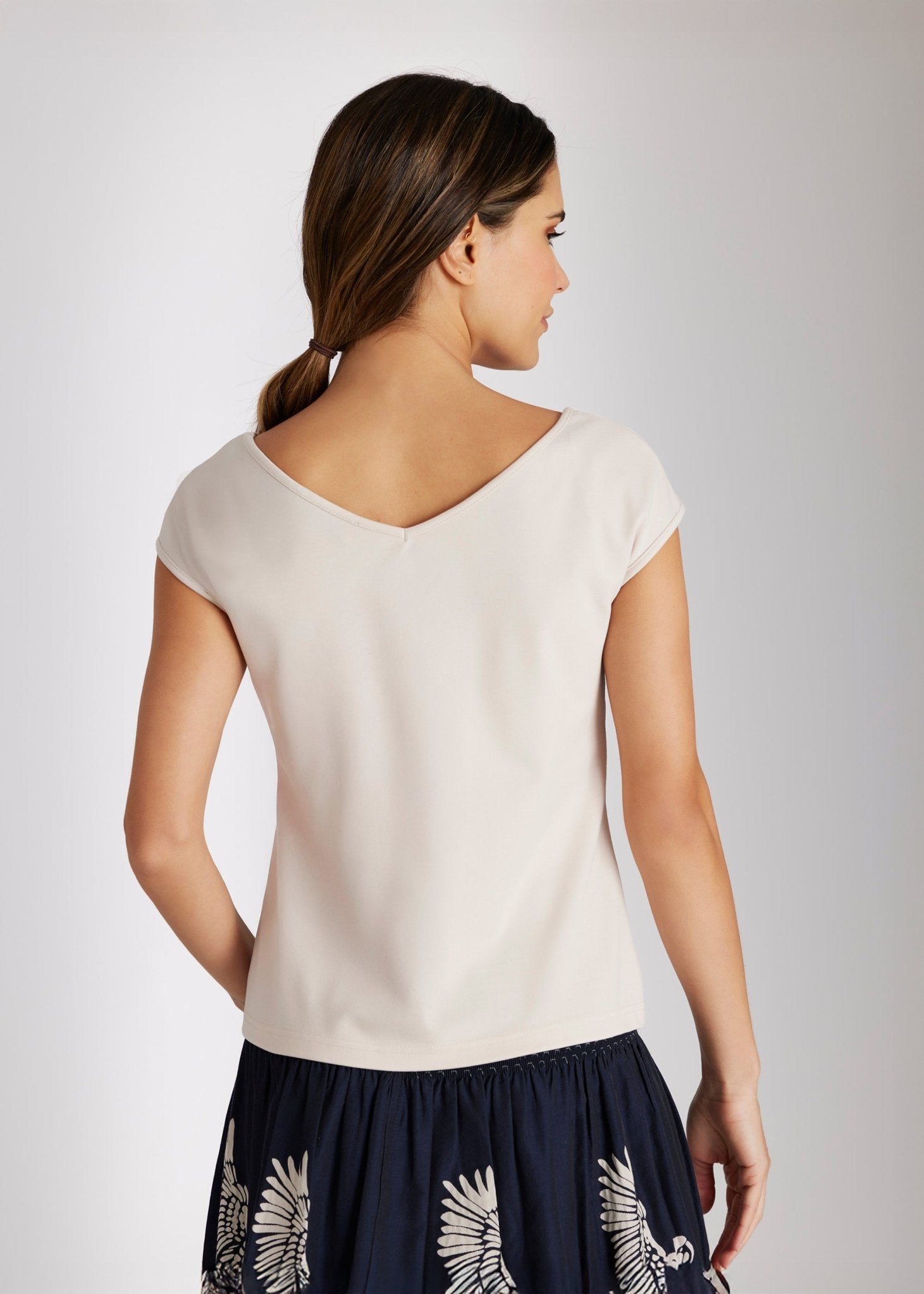 Schmales Shirt SONSU aus Viskose - Mix - FOX'S - Fashion