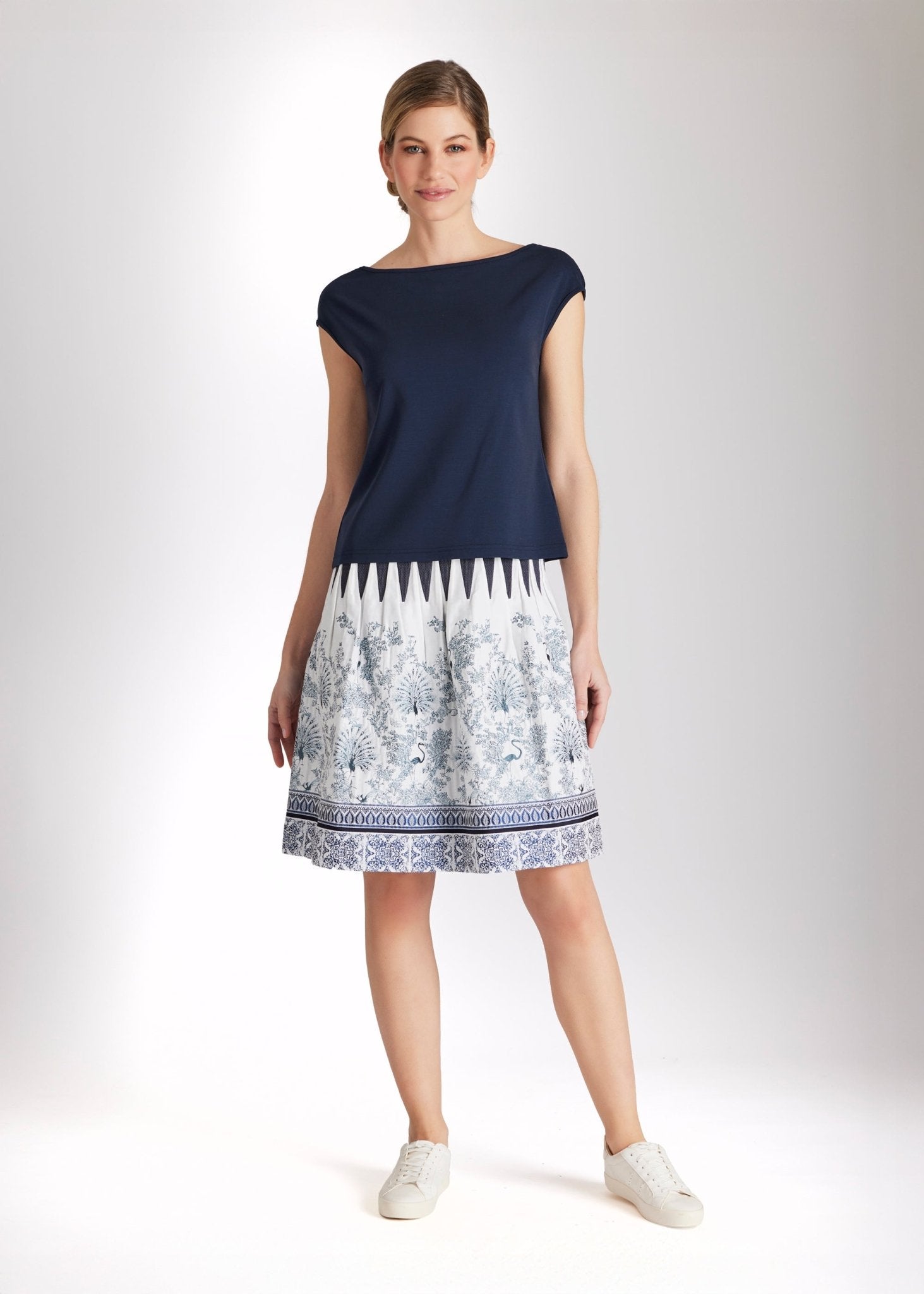 Schmales Shirt SONSU aus Viskose - Mix - FOX'S - Fashion