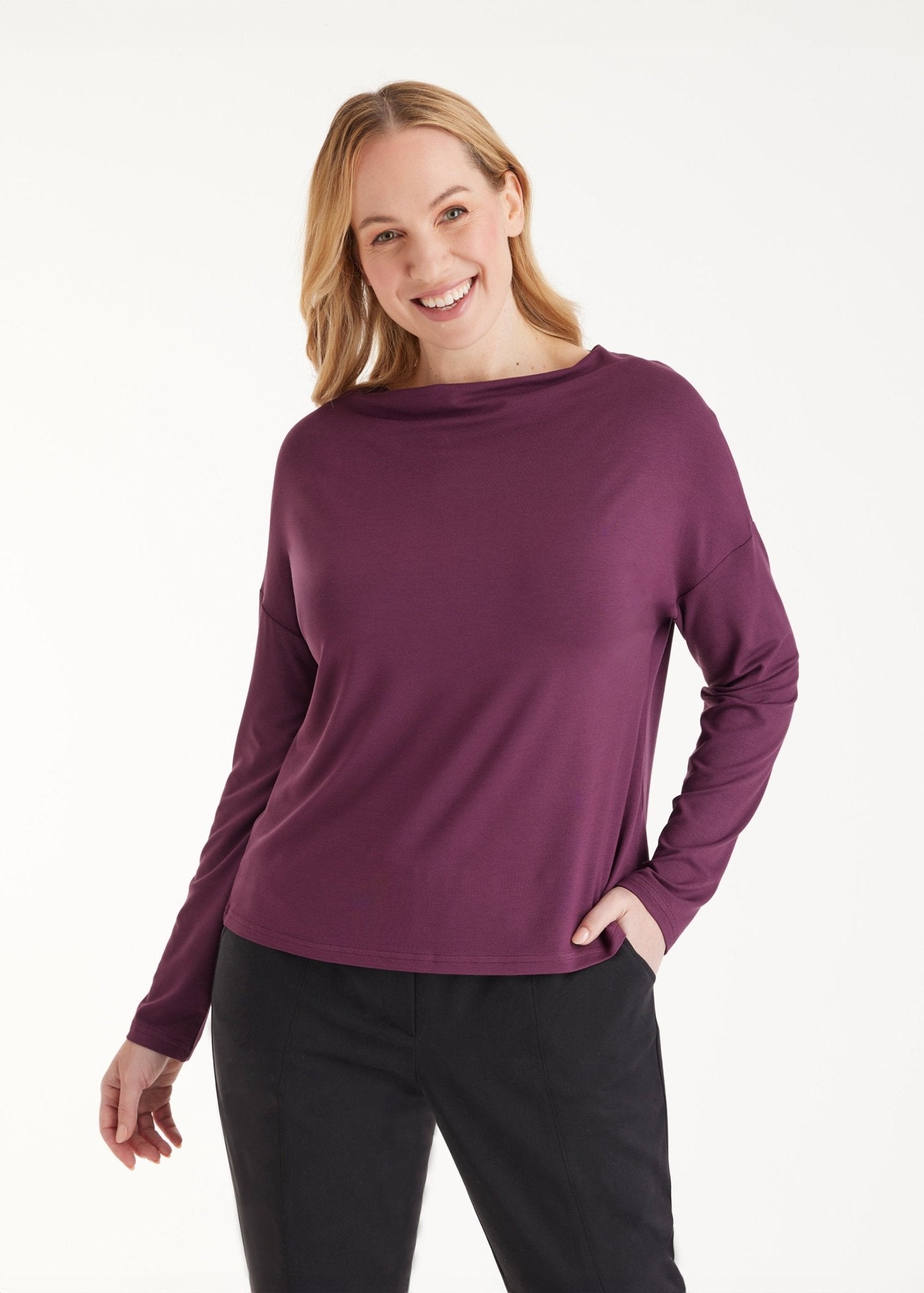 Shirt CISQUIT mit Wasserfallkragen online kaufen FOX'S