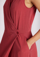 Taillierter Jumpsuit REMSUI aus Rayon mit weitem Bein - FOX'S - Fashion