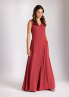 Taillierter Jumpsuit REMSUI aus Rayon mit weitem Bein - FOX'S - Fashion