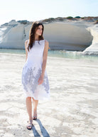 Tailliertes Kleid LIMUK im Patch aus Jersey und Jacquard - FOX'S - Fashion