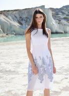 Tailliertes Kleid LIMUK im Patch aus Jersey und Jacquard - FOX'S - Fashion