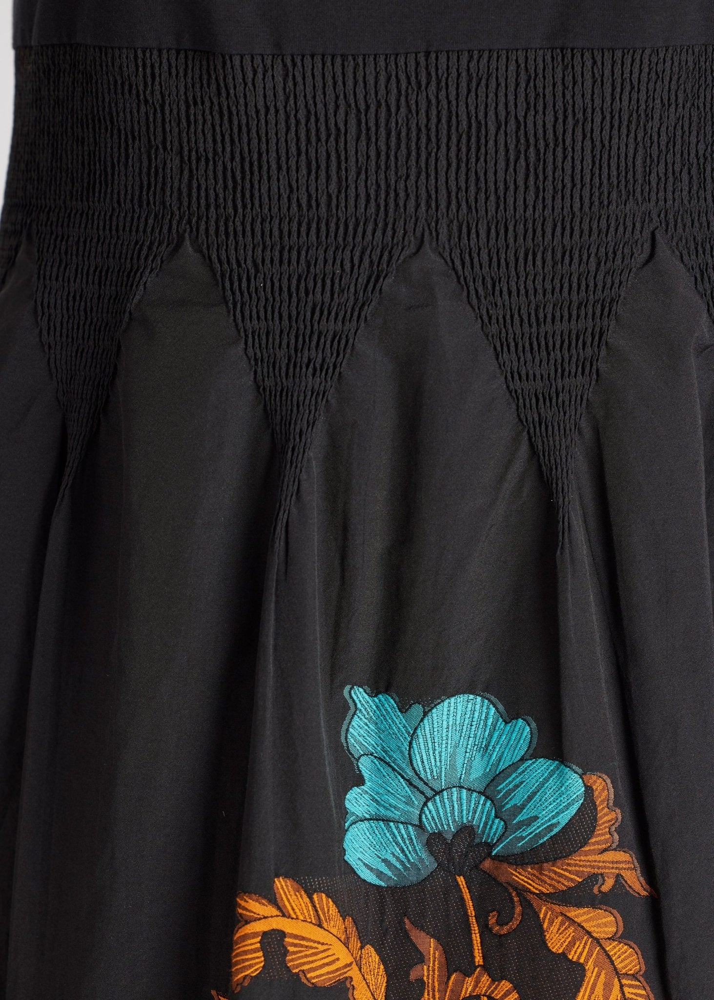 Tailliertes Kleid LIMUKI im Patch aus Jersey und Jacquard - FOX'S - Fashion