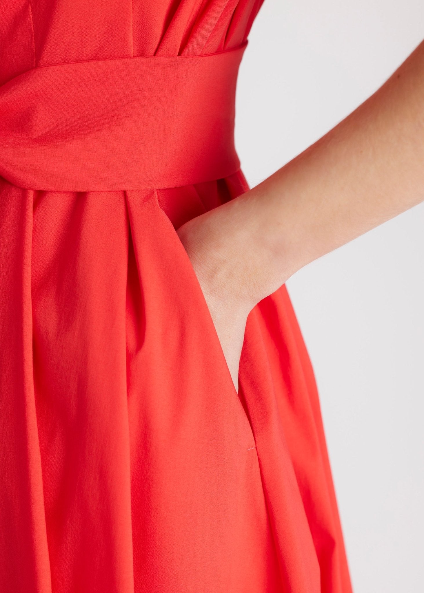 Tailliertes Kleid MEDAXY aus Baumwollmix mit Stretch - FOX'S - Fashion