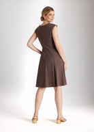 Tailliertes Kleid MUNGYA aus Baumwollmix mit Stretch - FOX'S - Fashion