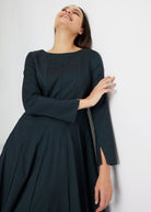 Tailliertes Midi-Kleid JEBIZA aus Viskose-Mix - FOX'S-Fashion