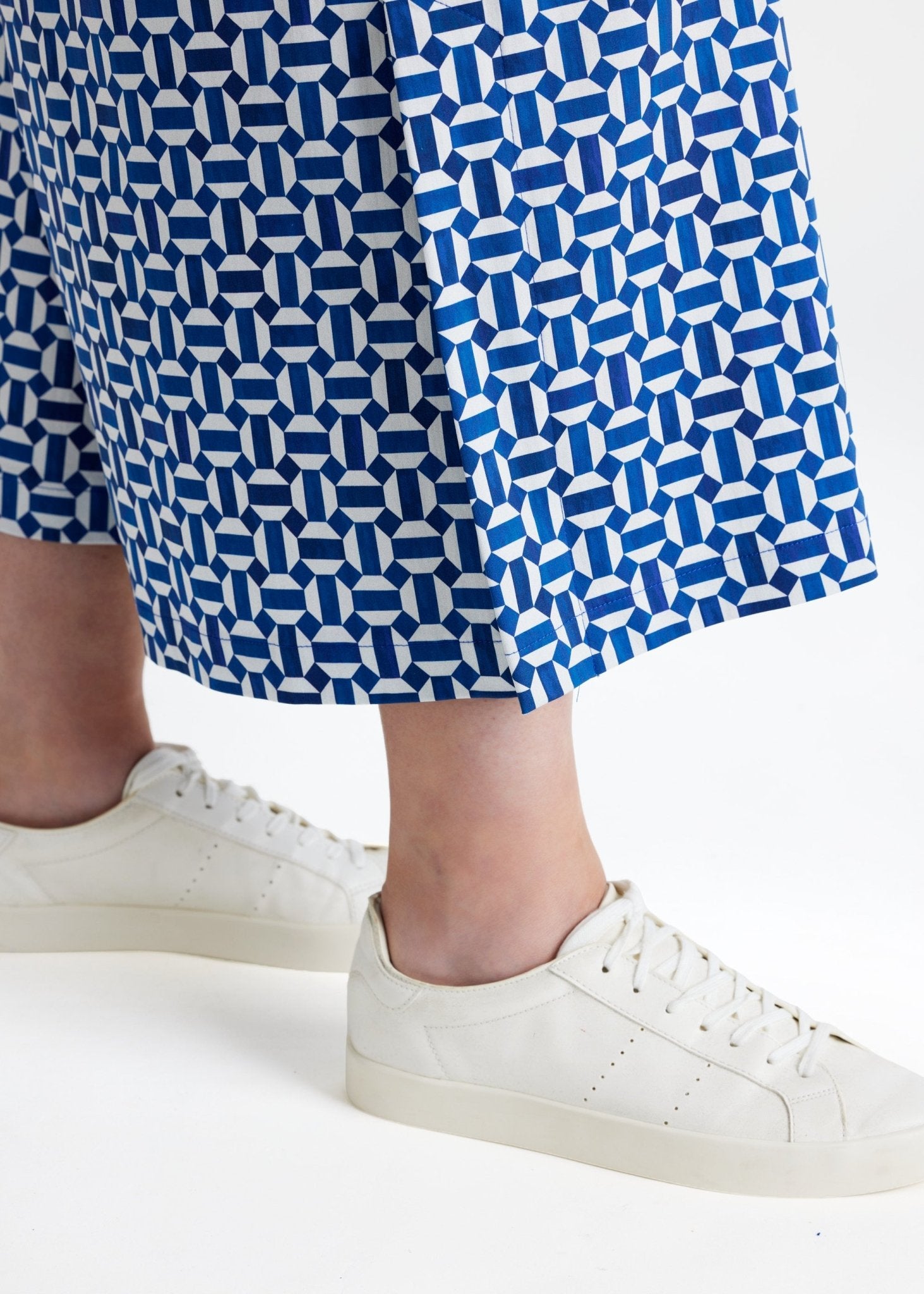 Weite Culotte DUKANA aus Bio - Baumwolle mit Gummibund - FOX'S - Fashion
