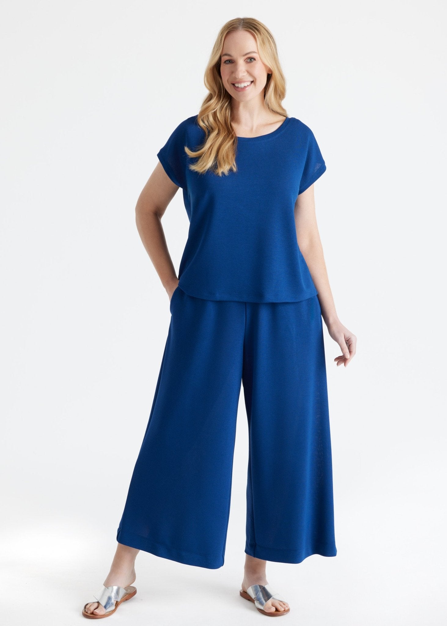 Weite Culotte HAJUPA aus Viskose - Feinstrick - FOX'S - Fashion