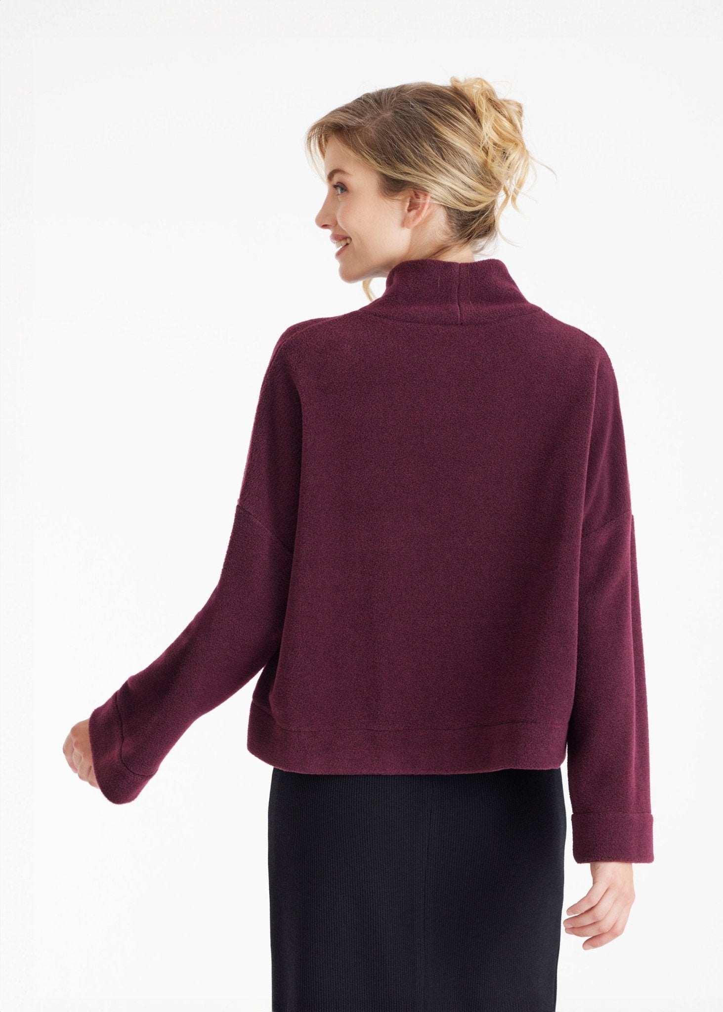 Weiter Pullover SUKATO mit Stehkragen - FOX'S - Fashion