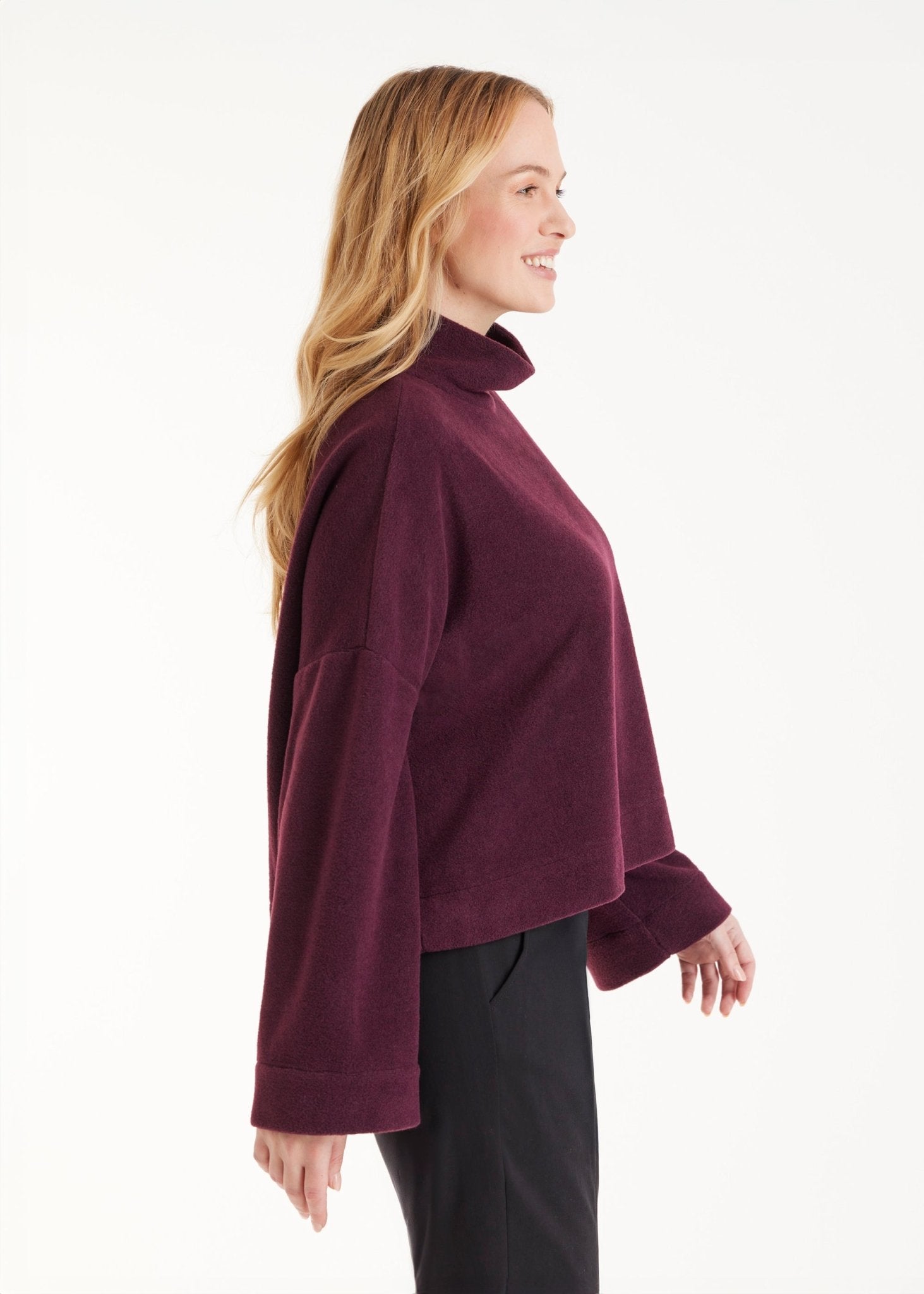 Weiter Pullover SUKATO mit Stehkragen - FOX'S - Fashion