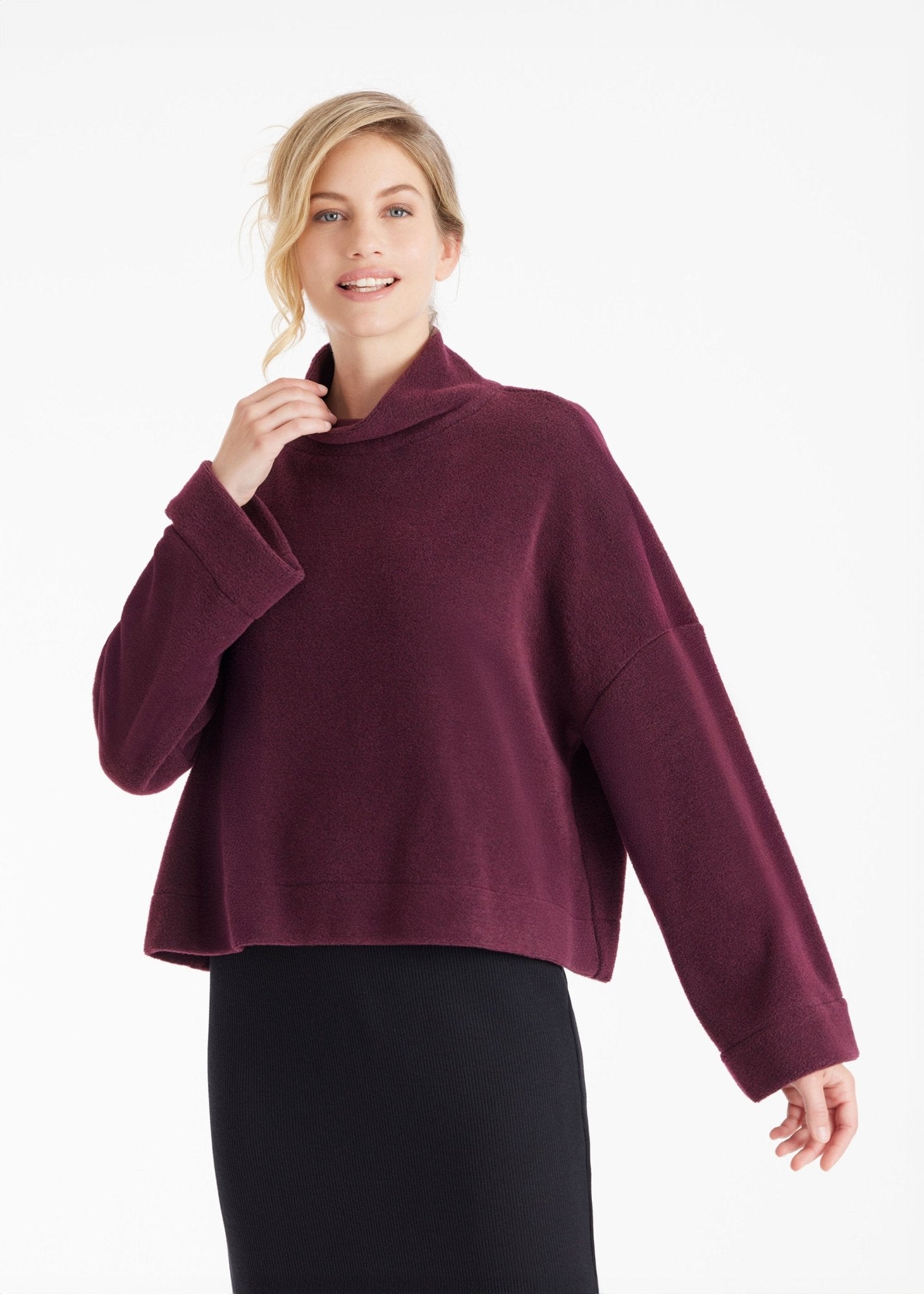 Weiter Pullover SUKATO mit Stehkragen - FOX'S - Fashion