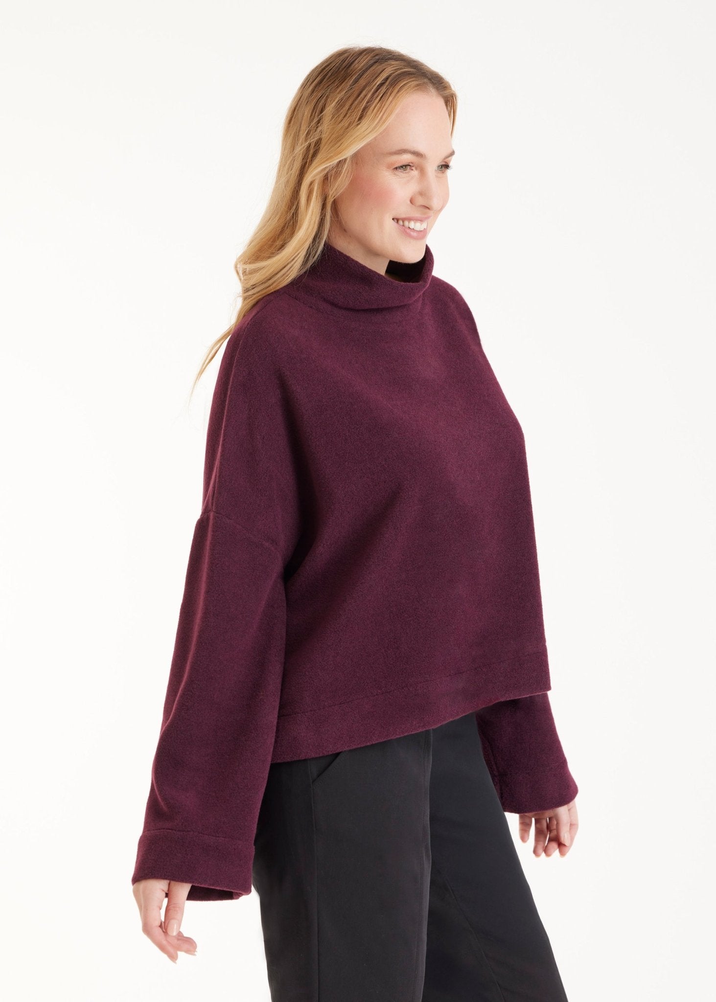 Weiter Pullover SUKATO mit Stehkragen - FOX'S - Fashion