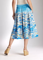 Weiter Rock FIPERO aus Bio - Baumwolle in Wadenlänge - FOX'S - Fashion