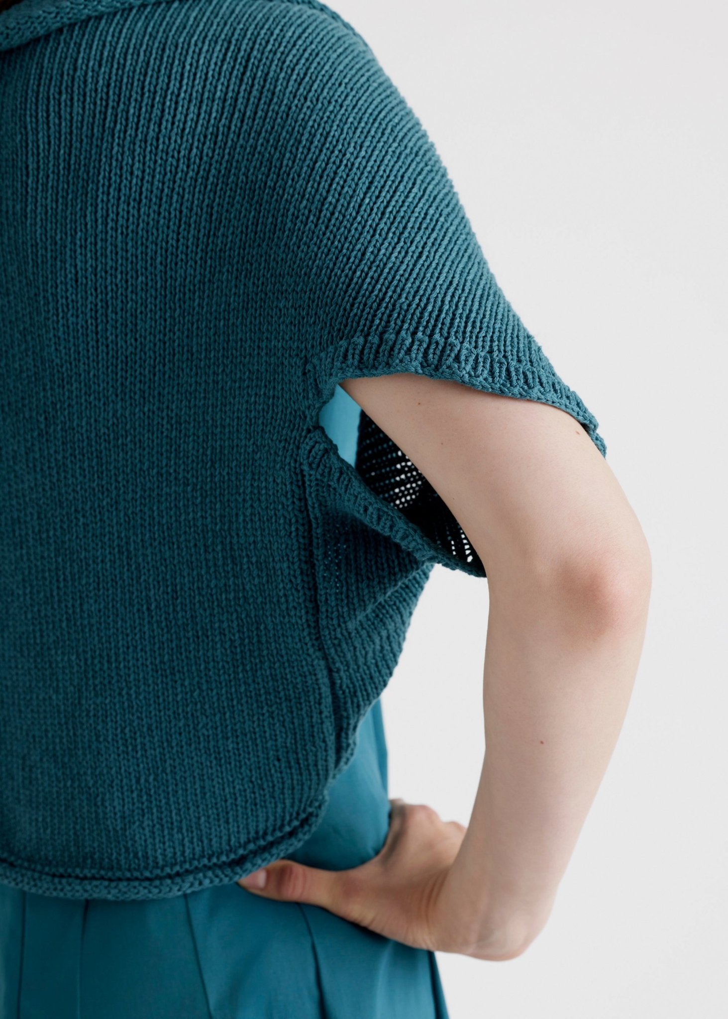 Weiter Strickbolero IPBOLLY aus Baumwollmix - FOX'S - Fashion