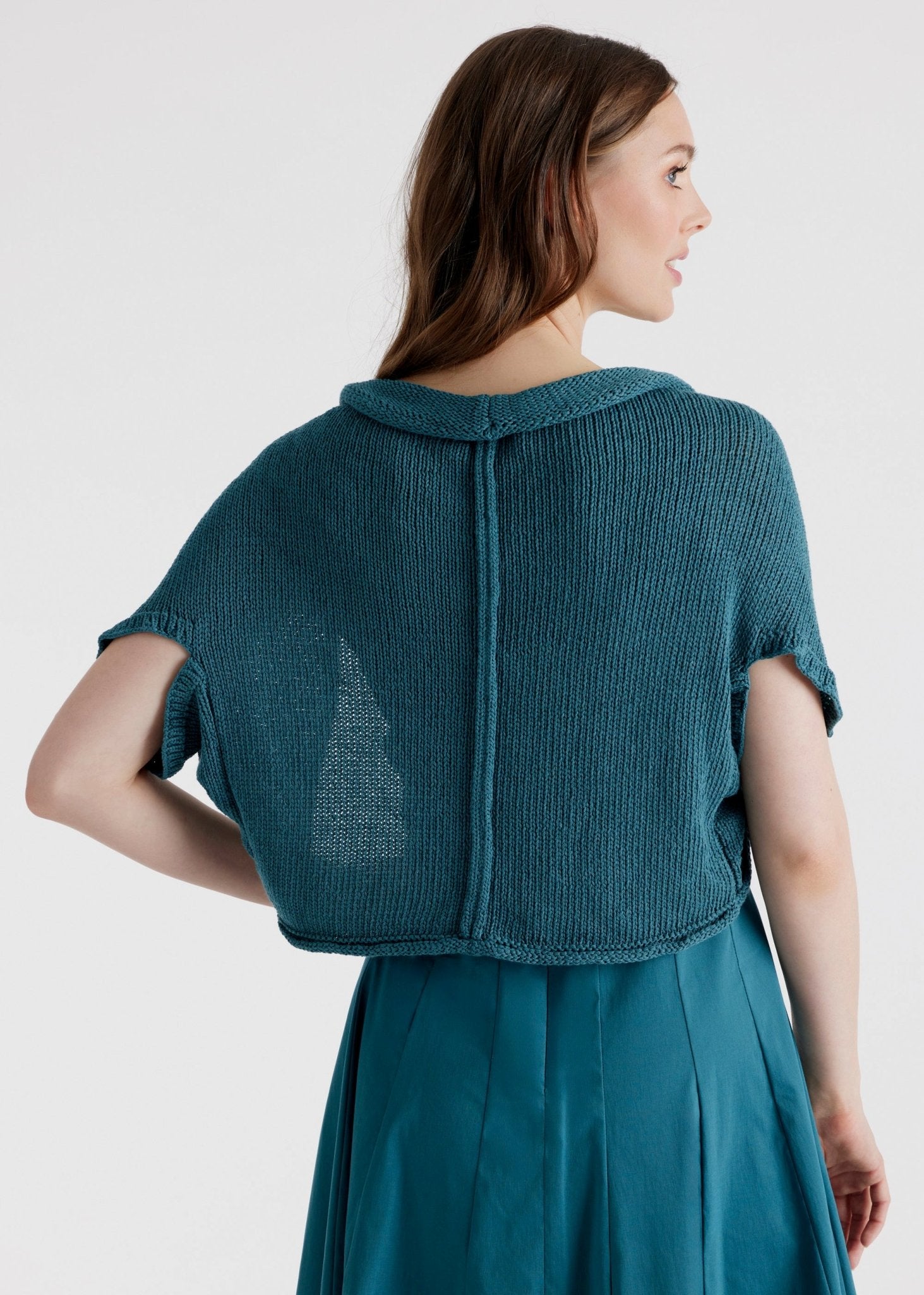 Weiter Strickbolero IPBOLLY aus Baumwollmix - FOX'S - Fashion