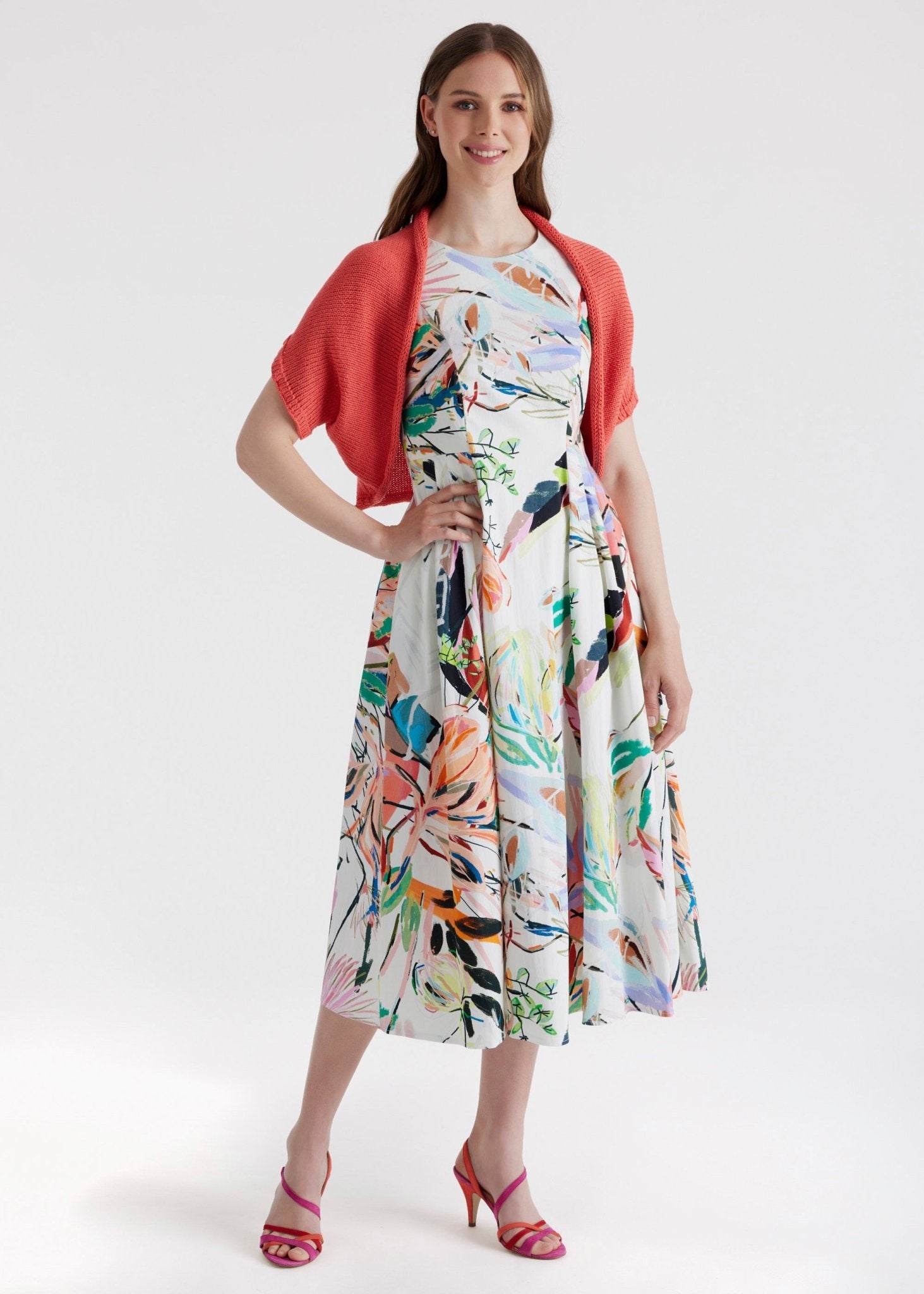 Weiter Strickbolero IPBOLLY aus Baumwollmix - FOX'S - Fashion