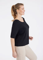 Wendeshirt CIONITU aus Jersey mit Rundhals oder V - Ausschnitt - FOX'S - Fashion