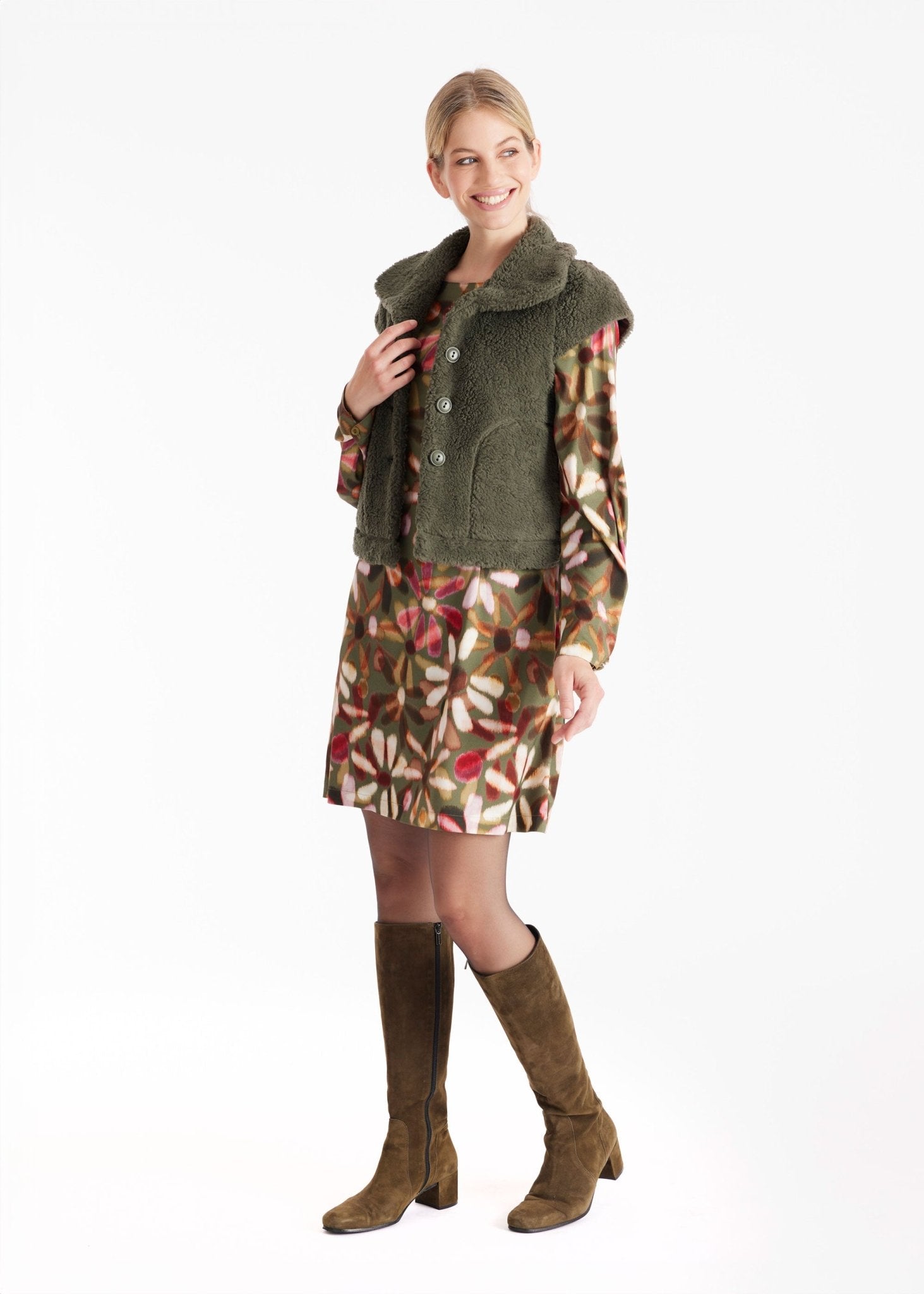 Weste WESPUSA mit kleinem Arm und Eingrifftaschen - FOX'S - Fashion